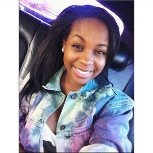 Oversized dyed Levi Jean  jacket